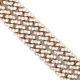 12.00 CT. Diamond Miami Cuban Chain in 14KT Yellow Gold (7.0mm) - White Carat - USA & Canada